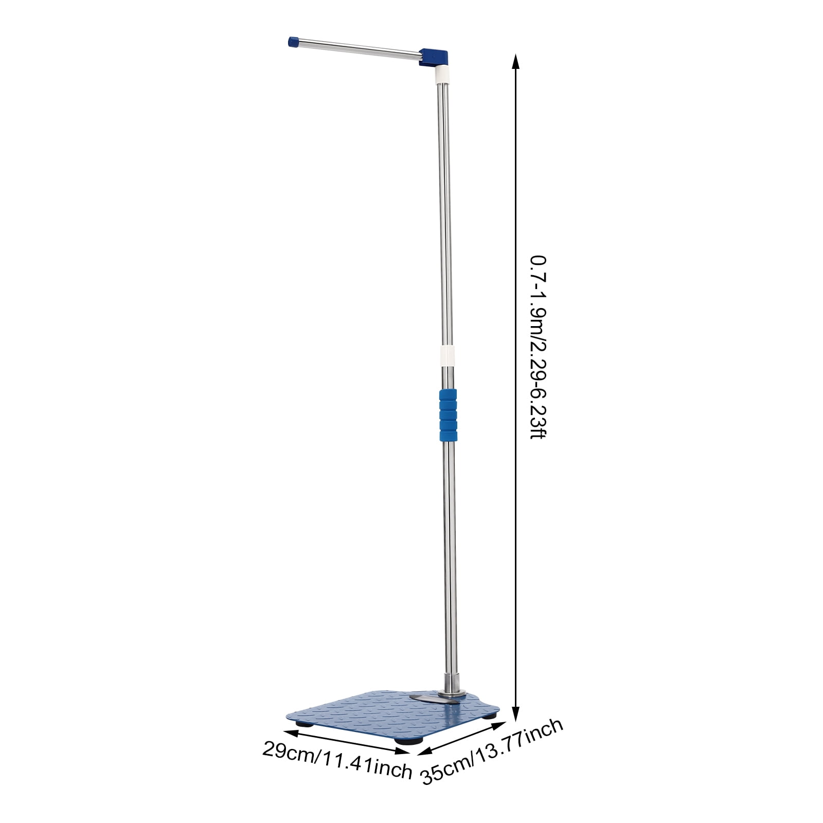 DUYIWAA Professional Digital Physicians Scale 150kg/330.69lbs Capacity Digital Medical Height and Weight Scale 0.7-1.9m