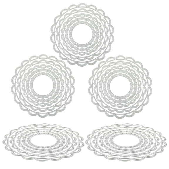 5pcs Metal Cutting Die Cutting Die Cut Mold Scrapbook Card Cutting Die Craft Making Stencil