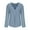 Light Blue, variant on LEAVINGSUO Womens Plus Size $5 Womens Ladies Long Sleeve Shirt Casual Loose Solid Color Blouse