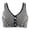 A-Black293, variant on Daisy Bras For Older Women Front Closure Backless Comfortable Adjustable Straps Seamless Push Up Full Coverage Bras