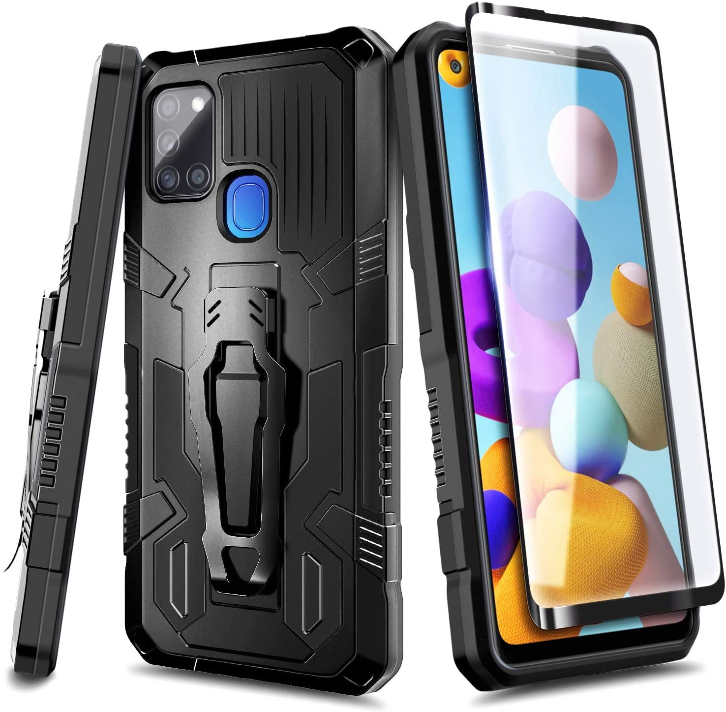 Nagebee Case for Samsung Galaxy A52 5G with Tempered Glass Screen