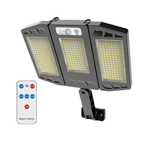 

Wall Light Solar Rechargeable Outdoor Motions Sensor Body Induction Mounted Lamp Backyard White Lighting Adjustable Walkway