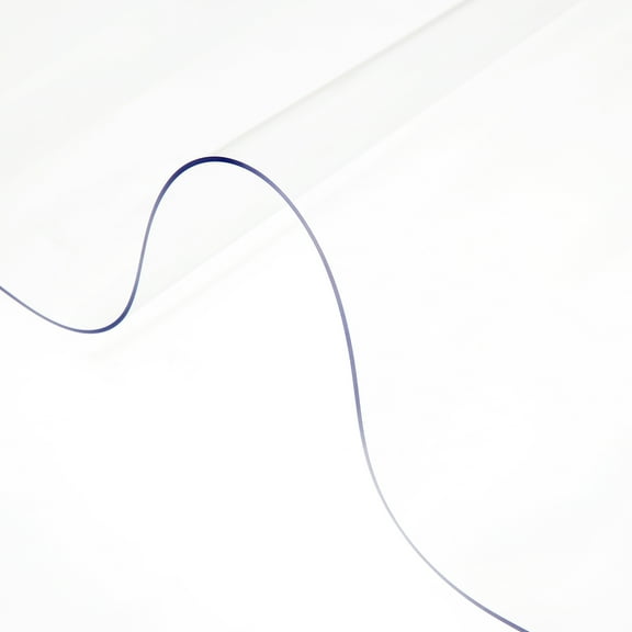 VEVOR Plastic Table Cover, 42"x96"x0.08", Transparent PVC Table Protector, Rectangle Clear Desk Mat, Water Oil Proof Table Cover for Dining Table Coffer Table Kitchen Worktable Dresser Cabinet, etc.