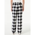 thumbnail image 2 of Joyspun Women’s Flannel Lounge Pants, Sizes S to 3X, 2 of 3