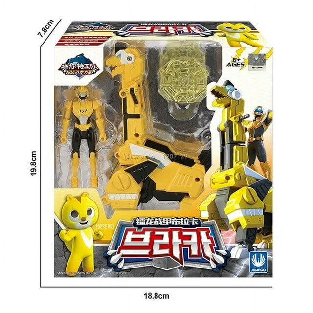 Jouets de Transformation DMH Mini Force Super Dinosaur Power Series Figurines d'Action MiniForce X Animal de Simulation Dinosaure Jouet de Transformation
