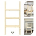 thumbnail image 4 of Miumaeov 3 Steps Ladder Wooden Bunk Bed Ladder Universal Space-Saving Motorhom Motorhome Step Ladder Climb Ladder, 4 of 19