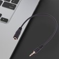 thumbnail image 2 of 2.5mm to 3.5mm Audio Adapter 2.5mm Male to 3.5mm Female Audio Converter Gold-Plated Audio Jack Connector for Headphone, 2 of 14