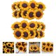 thumbnail image 3 of 100pcs Simulation Sunflower DIY Sunflower Home Flower Arrangement Flower Decor, 3 of 3