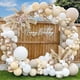 thumbnail image 1 of Arco de globo de cumpleaños para niña, 176 piezas, guirnalda de arco de globo de boda beige, guirnalda de globo beige albaricoque para decoración de cumpleaños de niña, boda, baby shower, graduación, 1 of 4