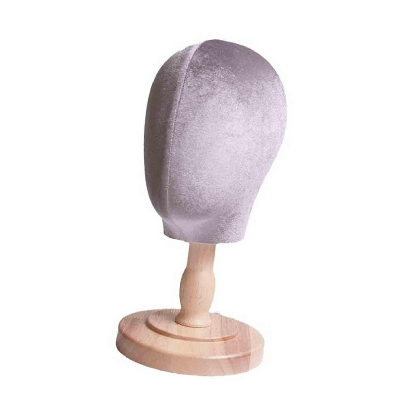 FITYLE s Head Mannequin Head for s for Hair Braiding s Making Display Retail Wood Base