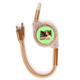 thumbnail image 1 of Primavera de Sagitario, rey de la agricultura Cable de carga telescópico múltiples USB tres en uno, 1 of 3