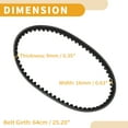 thumbnail image 4 of Correa de transmisión V-Belt No.23100GN2003 para Honda 50 NE para Vision L/R 2T 90-94, 4 of 7