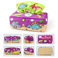 thumbnail image 2 of Paper Towel Toys Finger Exercise Soft Safe Montessori Durable Creative Simulated Baby Plush Storage Box, 2 of 17