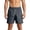 Gray, variant on Men's Hiking Shorts Quick Dry Lightweight Gym Running Shorts Side Split Casual Drawstring Shorts with Zipper Pockets