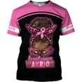 thumbnail image 3 of Personalized Name Breast Cancer Shirt - Survivor Shirts, Pink Cancer Tee S-5XL (T-shirt, XL), 3 of 8