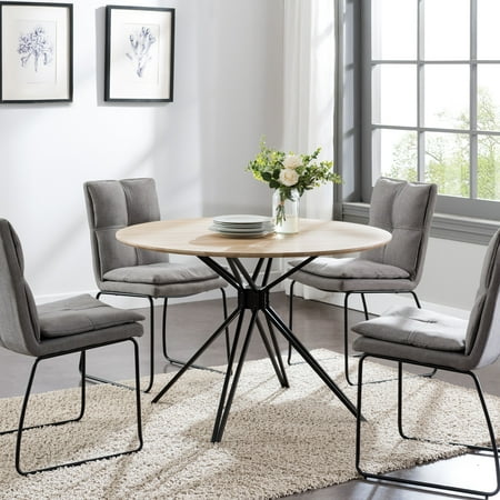 Southern Enterprisesatticus Round Dining Table Multiple Finishes Dailymail