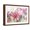 Brown Frame, variant on Art.com Horizontal Flores III Art Print by Leticia Herrera, 24" x 16"