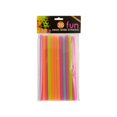 thumbnail image 1 of Bulk Buys HW657-72 Neon Wide Fun Straws -Pack of 72, 1 of 1