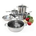 thumbnail image 2 of Chantal SLIN-9 Induction 21 Steel 9 Piece Cookware Set, 2 of 5