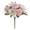 Pink, variant on COM1950s 12.6In White Artificial Flower Bouquet Kit,Real-Touch Lilies & Roses,Wedding Centerpiece,Home Table Decor,Diy Floral Arrangement (1 Bouquet)