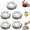 50pcs, variant on Borikise Aluminumfoil Food Covers Pop-Up Reusable Insulation Thermal Dish Cover Easy to Use Protective Shield for Kitchen Bowls Picnic Leftovers