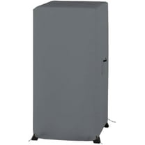 Covers & all Electric Smoker Cover, 12 Oz Waterproof UV & Weather Resistant Grill Cover, Outdoor Grill Protector with Air Vents & Drawstrings (25" W X 22" D X 41" H, Grey)