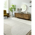 thumbnail image 3 of Mark&Day Area Rugs, 4x6 Kyra Modern Cream Area Rug, Grey Cream Carpet for Living Room, Bedroom or Kitchen (3'11" x 5'7"), 3 of 8
