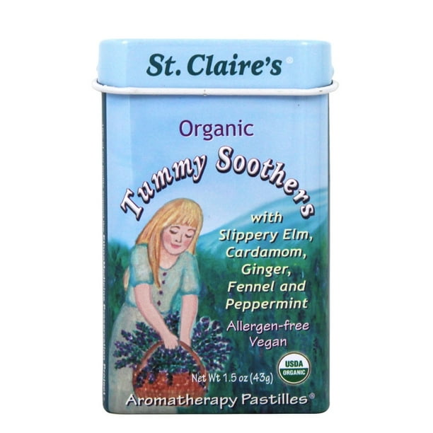 St. Claire's Organics Organic Tummy Soothers Aromatherapy Pastilles