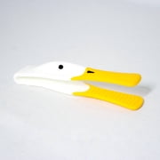 Kitchen Innovations Duck Toast Tongs, Wooden Toasting Tongs for Grilling, Campfires, and Toasting Bread, Durable, Heat-Resistant Handle