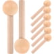 thumbnail image 1 of 10 clavijas de madera para panel perforado, ganchos para panel perforado de madera, organizador de pared, 1 of 8