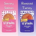 Lil' Gravies Variety Bundle 4 Flavors of Gravy Pouches for Cats, (3