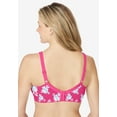 thumbnail image 2 of Comfort Choice Women's Plus Size Cotton Back-Close Wireless Bra, 2 of 5