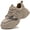 Brown, variant on Safety Trainers Women Steel Toe Cap Work Shoes Comfy Construction Industrial Sneakers