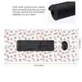 thumbnail image 3 of Disketp Fruit Gaming Mouse Mat Long Extended Mouse Pad Desk Mat Non-Slip Rubber Mice Pads Stitched Edges(315.5 x 16 x 0.12 Inches), 3 of 8