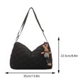 thumbnail image 2 of Bolso Bandolera para Mujer Bolso Ligero Con Asa Superior Bolso Compras (negro), 2 of 9
