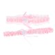thumbnail image 2 of Liga nupcial de boda Macarena Bowknot Rosado, 2 of 7