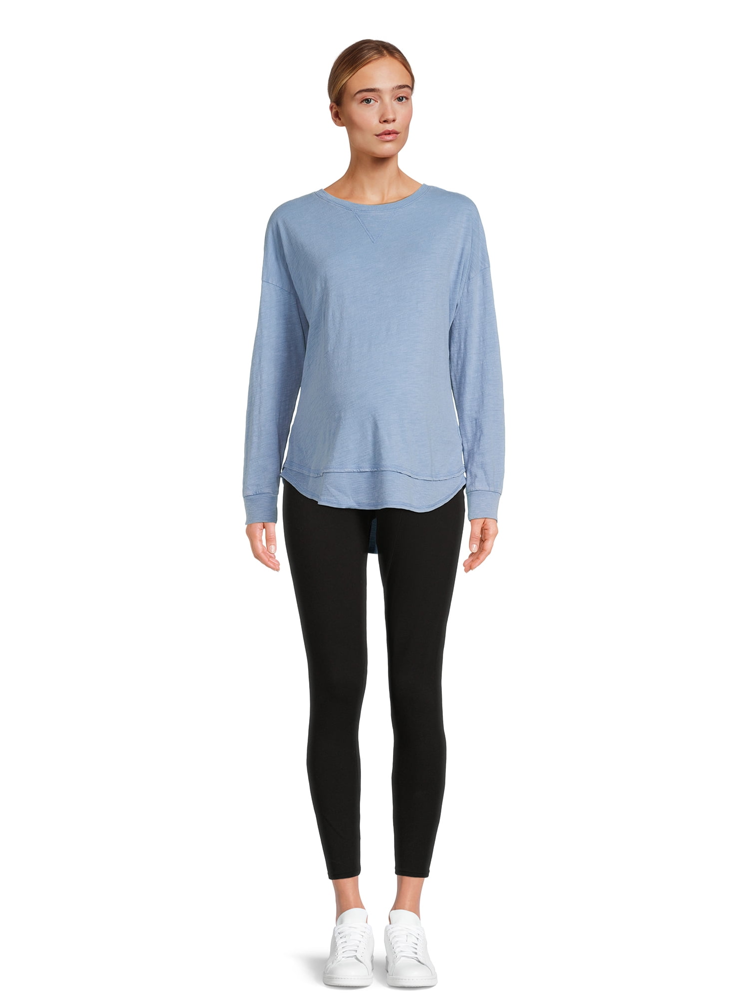 Women's Maternity Essentials Leggings, Sizes S-2XL - image 2