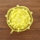 thumbnail image 1 of Tapa de cubierta de alimentos, 6 unids/set de silicona de cocina, tapa elástica de silicona reutilizable, tapa de alimentos reutilizable, materiales ecológicos, 1 of 10