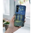 thumbnail image 5 of WIRESTER Shockproof Soft Rubber Cover Case for Samsung Galaxy S24 FE 6.7", Starry Night Over The Rhone, 5 of 5