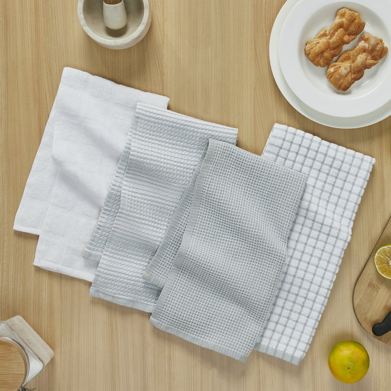 4PK/8PK 100% Cotton Tea Towel Thick Kitchen Linen Dish Cloth