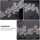 thumbnail image 3 of KALLORY 1Ud Rhinestone Headdress Plata Vintage Para Mujer Accesorio De Y Resistente, 3 of 8