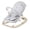 Light Gray, variant on Dream On Me SleekSway Portable Rocker Chair, Black White, Adjustable Baby Bouncer