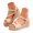 Beige, variant on Wedge Platform Sandals for Women Open Toe Ankle Strap Dressy Casual Summer Beach Shoes