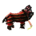 thumbnail image 2 of Títere de mano con cuerdas y manualidades de barra de vara 2025 títere de figuras asiáticas para proyectos multiculturales de año nuevo chino regalos Negro rojo, 2 of 8