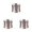 Silver 3PCS, variant on Stainless Steel Corn Peeler Household Corn Corn Planer Kitchen Creative Corn Peeling Separator Effective Tool For Corn Separation,1.92x2.67 inch,White