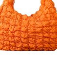 thumbnail image 2 of Bolso tipo cartera con burbujas para mujer, Bolso informal con pliegues en la nube, Bolso para citas diarias de gran capacidad, 2 of 7