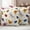 Off White Blue, variant on Spring Butterfly Dragonfly Waterproof Outdoor Throw Pillow Covers 18"x18" Pack 2, Pillow Cases Throw Cushion Cover with Zipper, Beige Botanical Floral Rustic Washable Pillowcase for Poolside Sofa