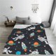 thumbnail image 5 of Balery Space Manta de Felpa Suave y Acogedora – Cobija de Franela Aterciopelada para Cama, Lavable y Cálida para Sofá, Mascotas, Transpirable-50"x40", 5 of 7