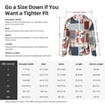 thumbnail image 5 of Kdxio Patchwork In Country Style Print Women Men Sun Protection UPF 50+ Jackets Zip Up Long Sleeve Hoodie Hiking Lightweight with Pockets, 5 of 7