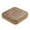 Brown, variant on S SERENABLE Portable Handmade Floor Pouf Mat Square Flat Seat Cushion for Indoor Living Room White